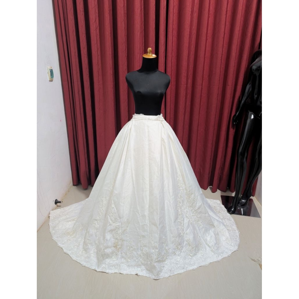 Rok gaun pengantin, wedding dress, gaun pengantin
