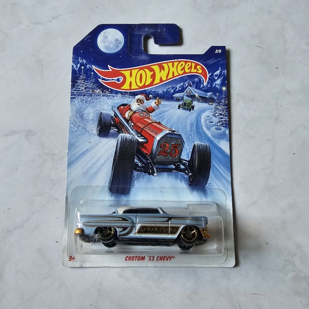 hotwheels custom 53 chevy holiday rods