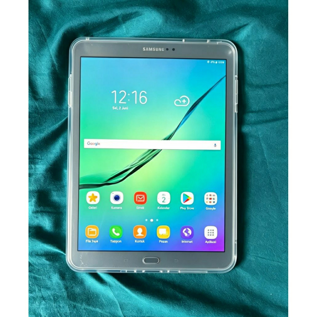 TABLET SAMSUNG GALAXY S2 SECOND LAYAR9,7INCHI 4GLTE NGEBUT MULUS FART ORIAN BERGARANSI