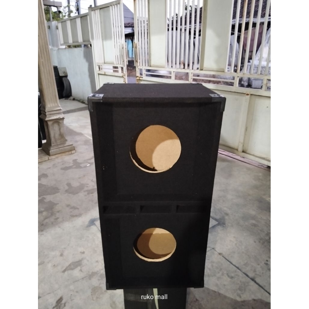 BOX SPEAKER 8 INCH DOUBLE BASS GLER