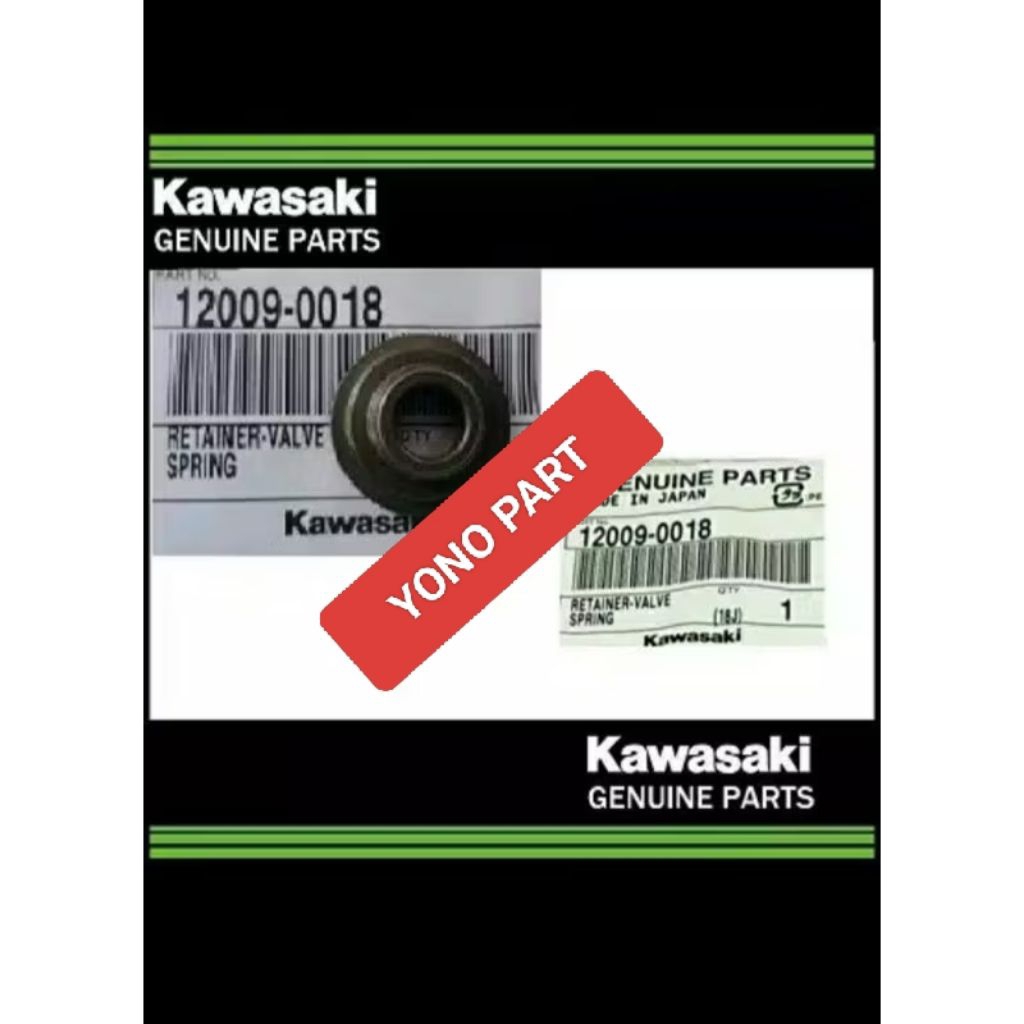 Retainer Payung Topi Valve Klep Kawasaki Klx-150 Original