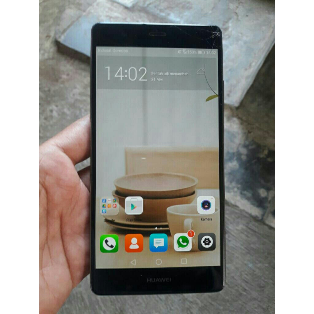 hp huawei p9 plus bekas ada minus