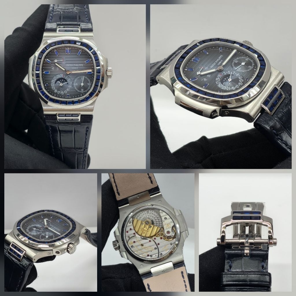 Patek Philippe 5724 Swiss GR Automatic Movement Dial Blue Clone Quality