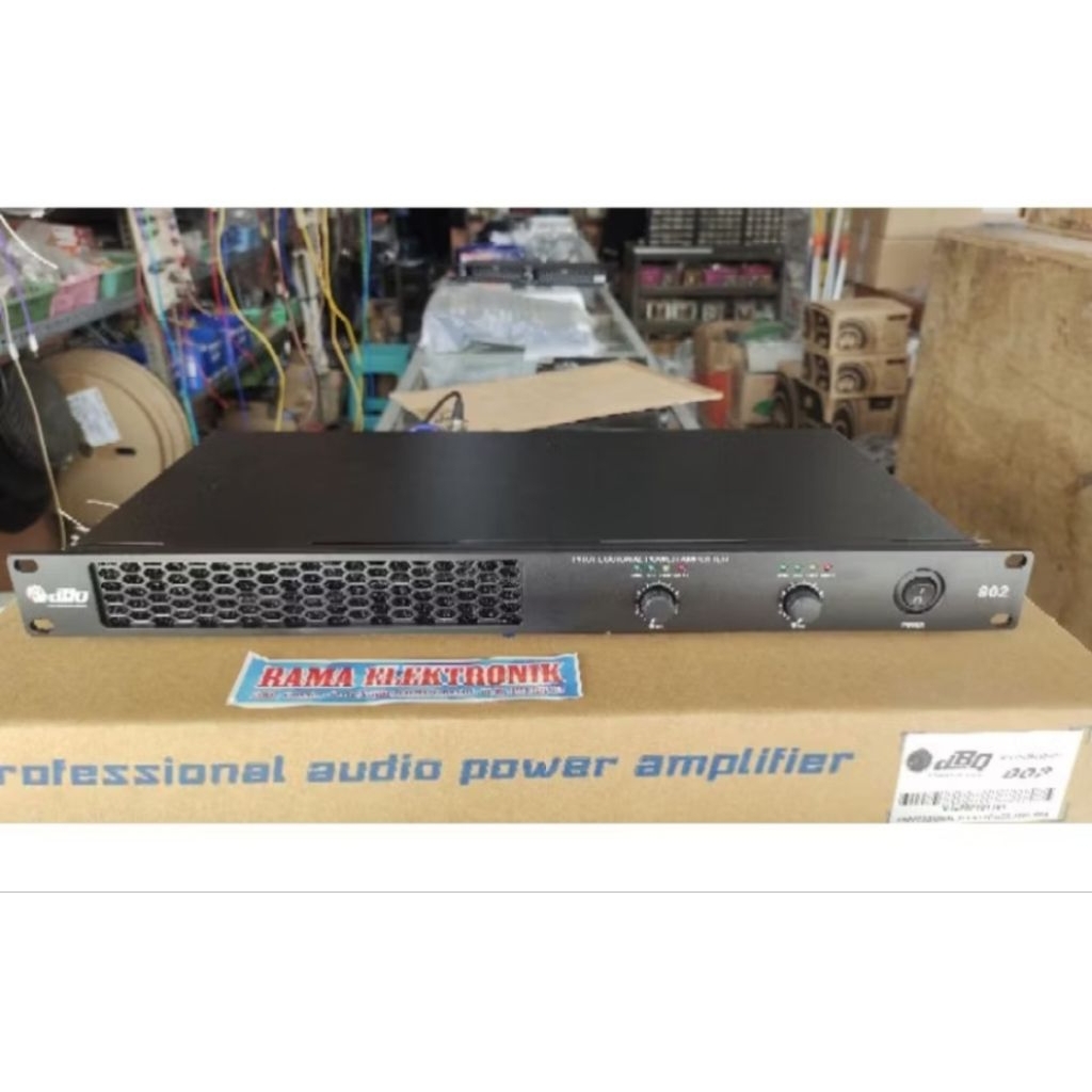 power amplifier dbq 802 clas d 1 u original POWER DBQ 802 CLAS D TENAGA BADAK POWER AMPLIFIER DBQ MU