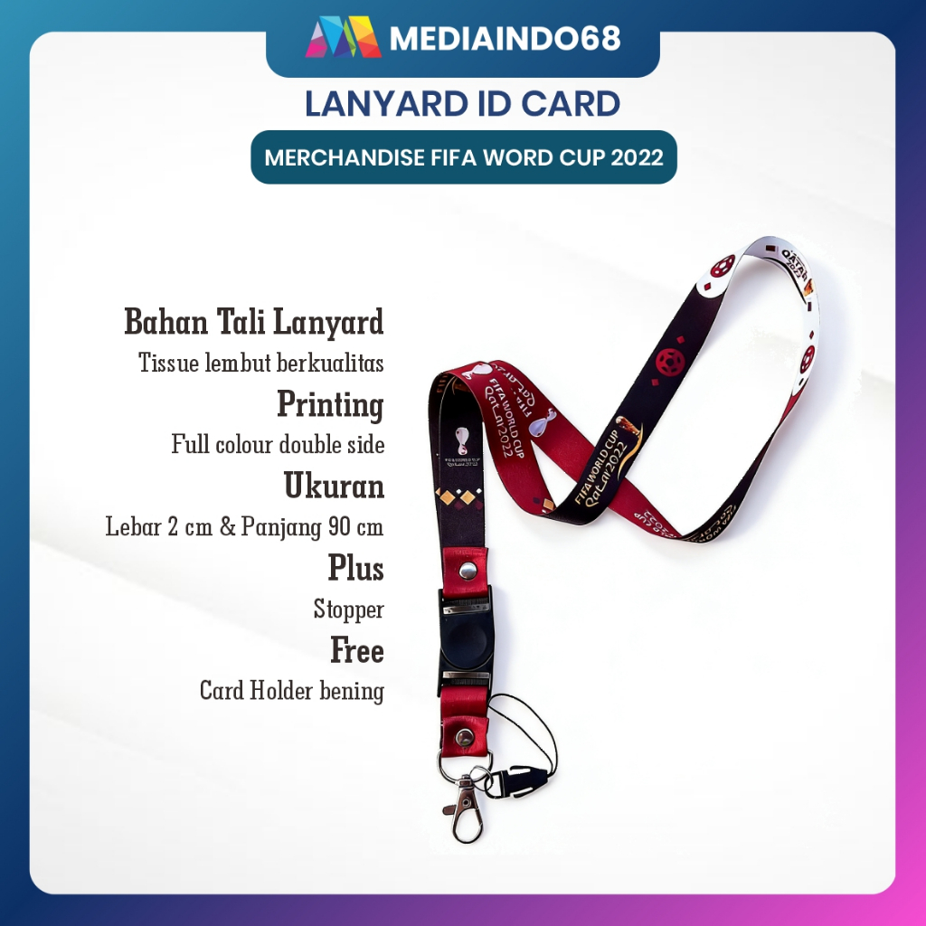 Lanyard Printing Fashion-Fifa World Cup 2022 (Merchandise)