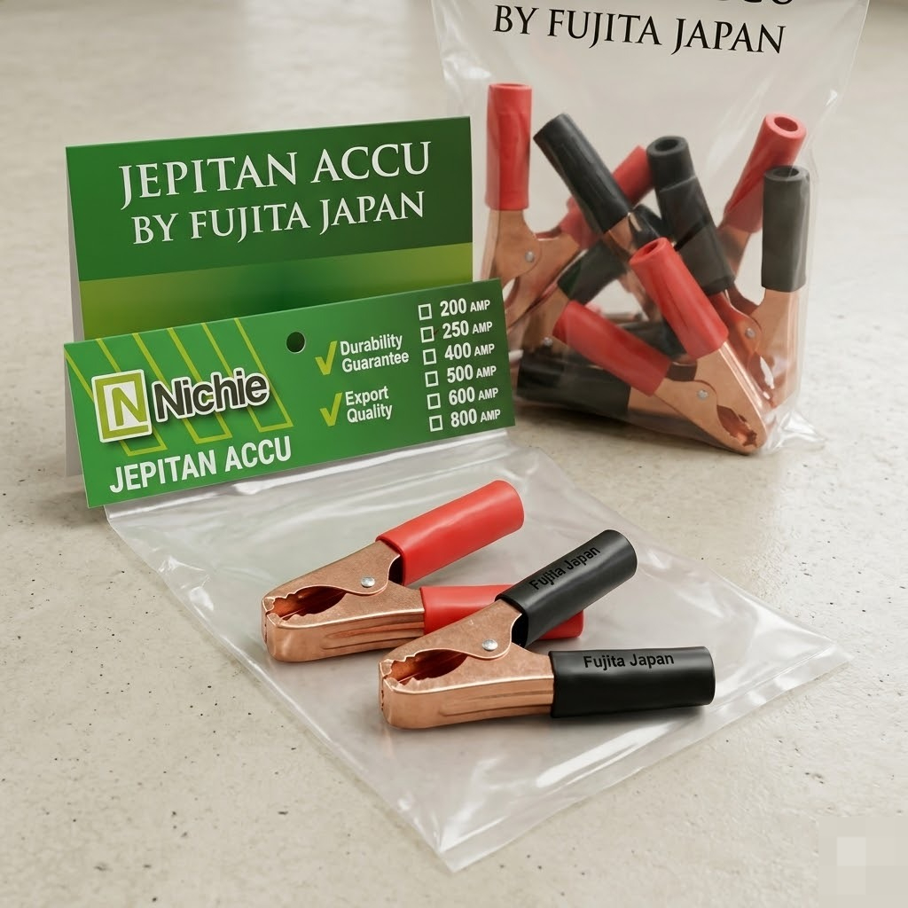 Penjepit Jepitan Capit Buaya Accu Aki 250A Panjang 100mm