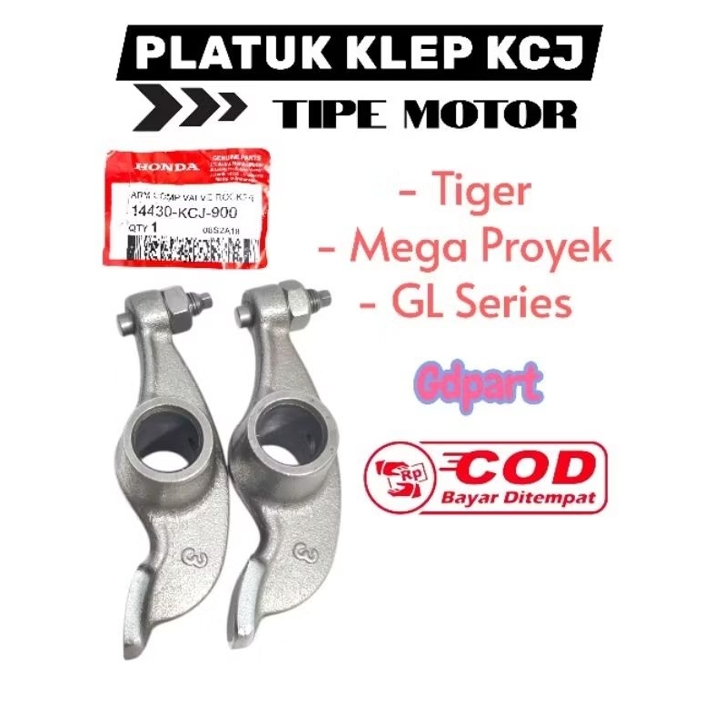 Platuk klep Tiger mega pro GL series piano klep KCJ