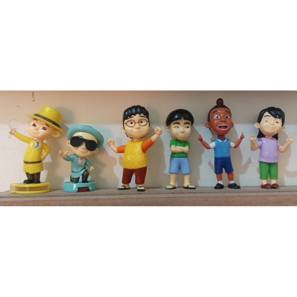 Set Figure Upin Ipin KFC Official Merchandise