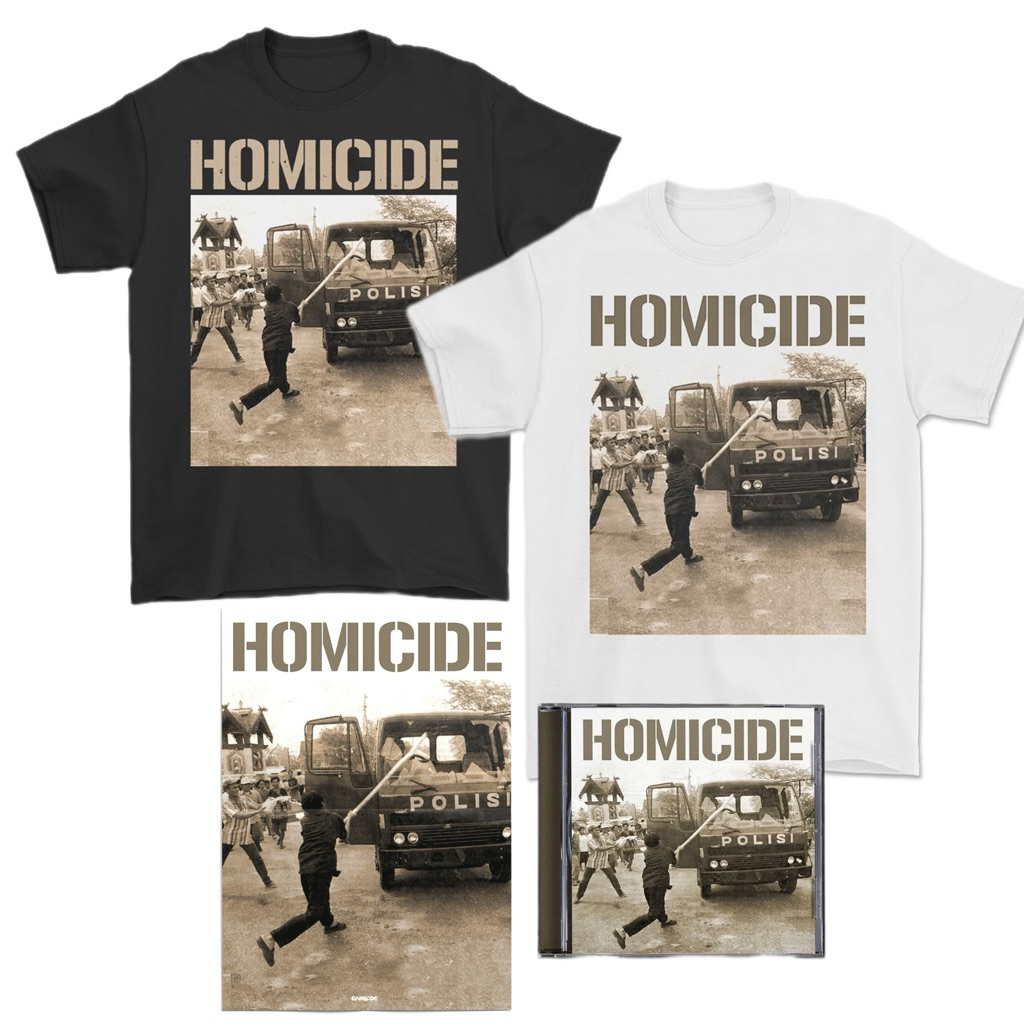 T-SHIRT HOMICIDE - PATHOS (CD & POSTER)