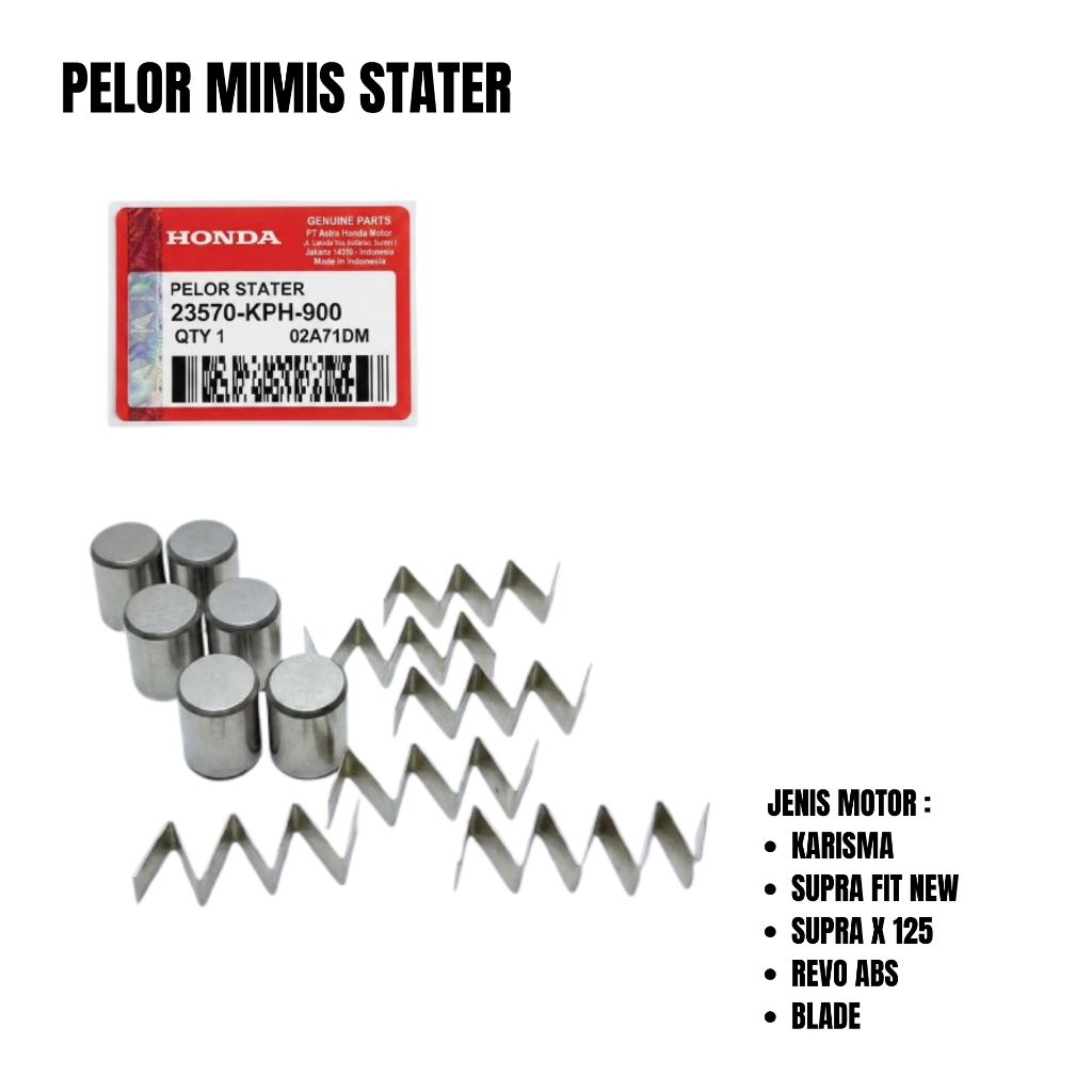 PELOR STATER KARISMA KPH SKM