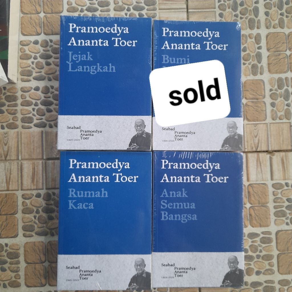 (ORI/SEGEL) Anak Semua Bangsa, Jejak Langkah, Rumah Kaca