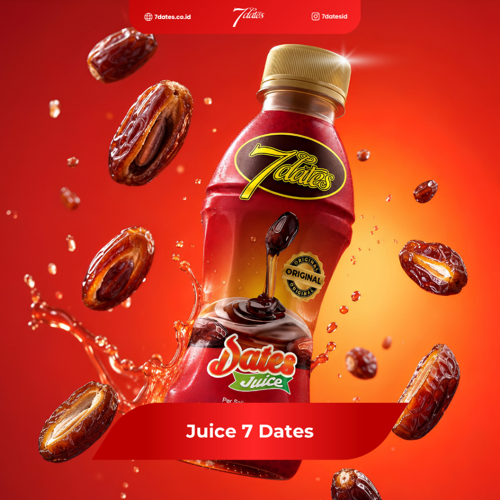 7dates Minuman Sari Buah Kurma - Jus Kurma Original 200ml