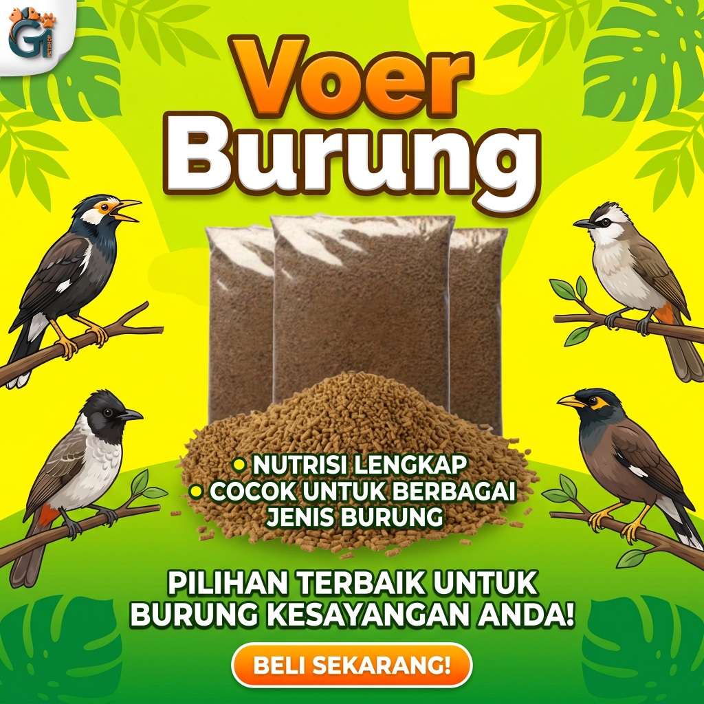 pur burung curah voor burung kiloan 1kg / Voer Burung Curah Kiloan Cocok Untuk Segala Jenis Burung G