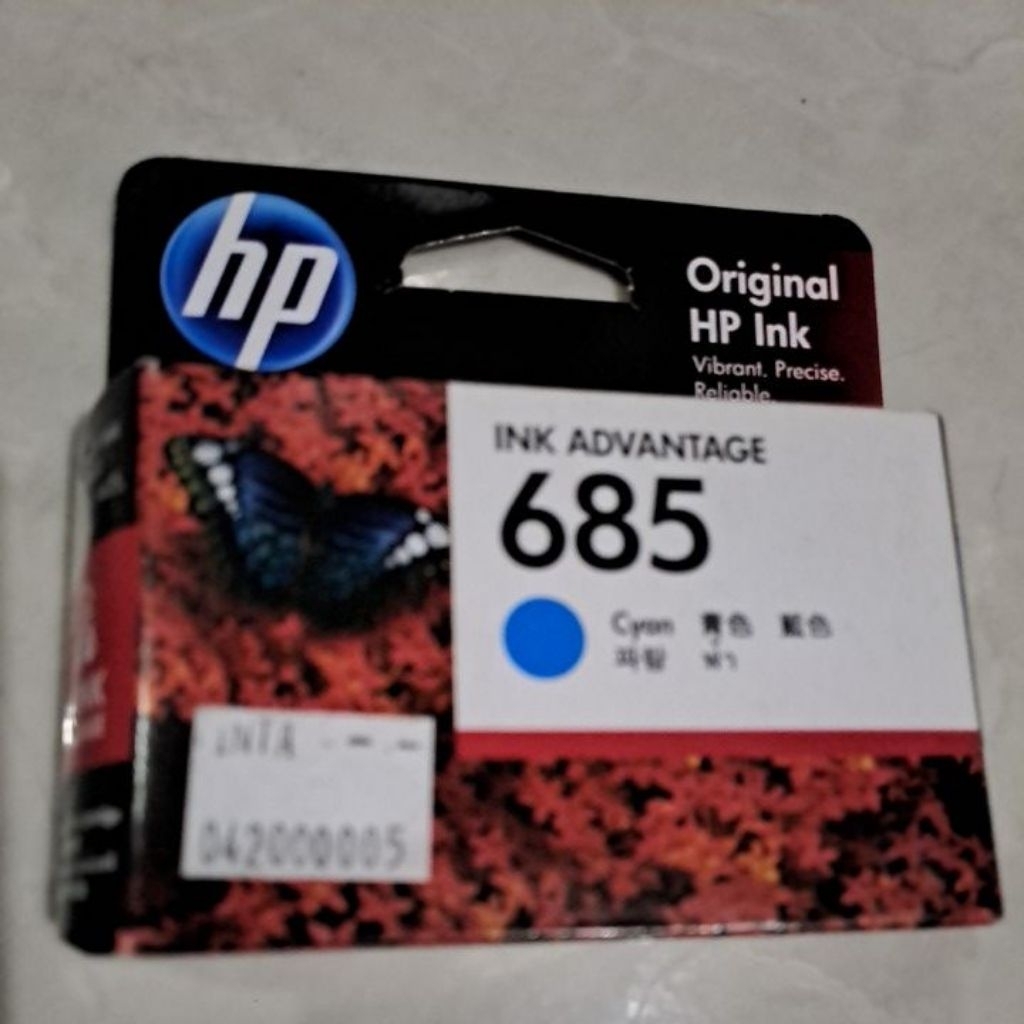 Tinta hp 685 Yellow Tinta Printer