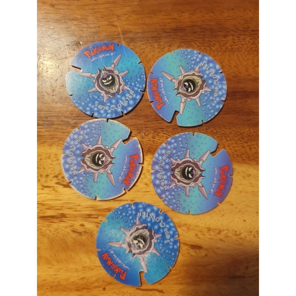 Tazos Pokemon Cloyster