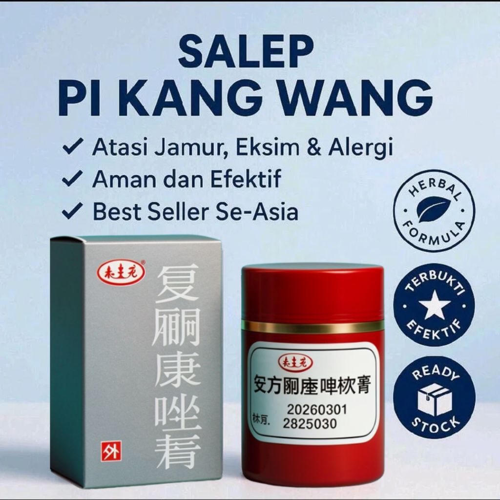 Salep Pi Kang Wang - Atasi Jamur, Eksim & Alergi, 100% Original