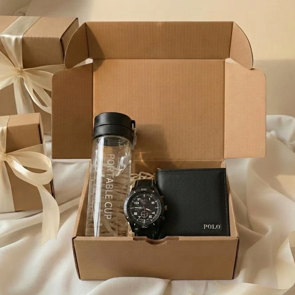 Hampers Kado Hadiah Ulang Tahun Jam Tangan Cowok Murah Paket Gift Box Kado Hadiah Wisuda Jam Tangan 