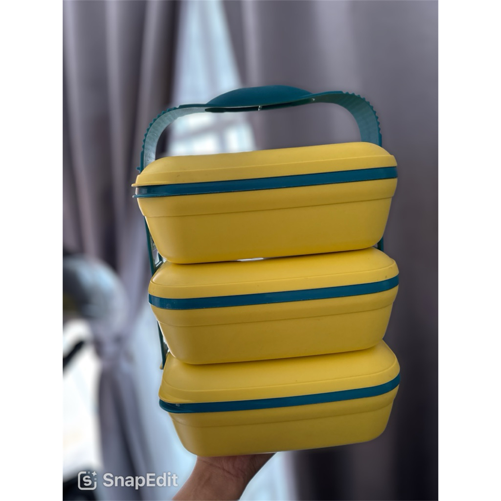 preloved pribadi rantang pst tupperware