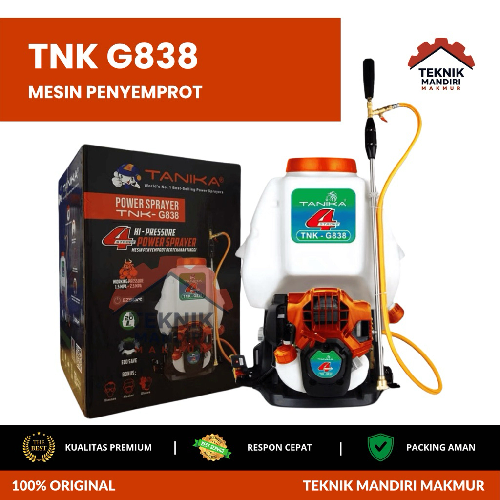 TNK G838 MESIN PENYEMPROT POWER SPRAYER TANIKA 838G KNAPSACK POWER SPRAYER TANIKA 838G