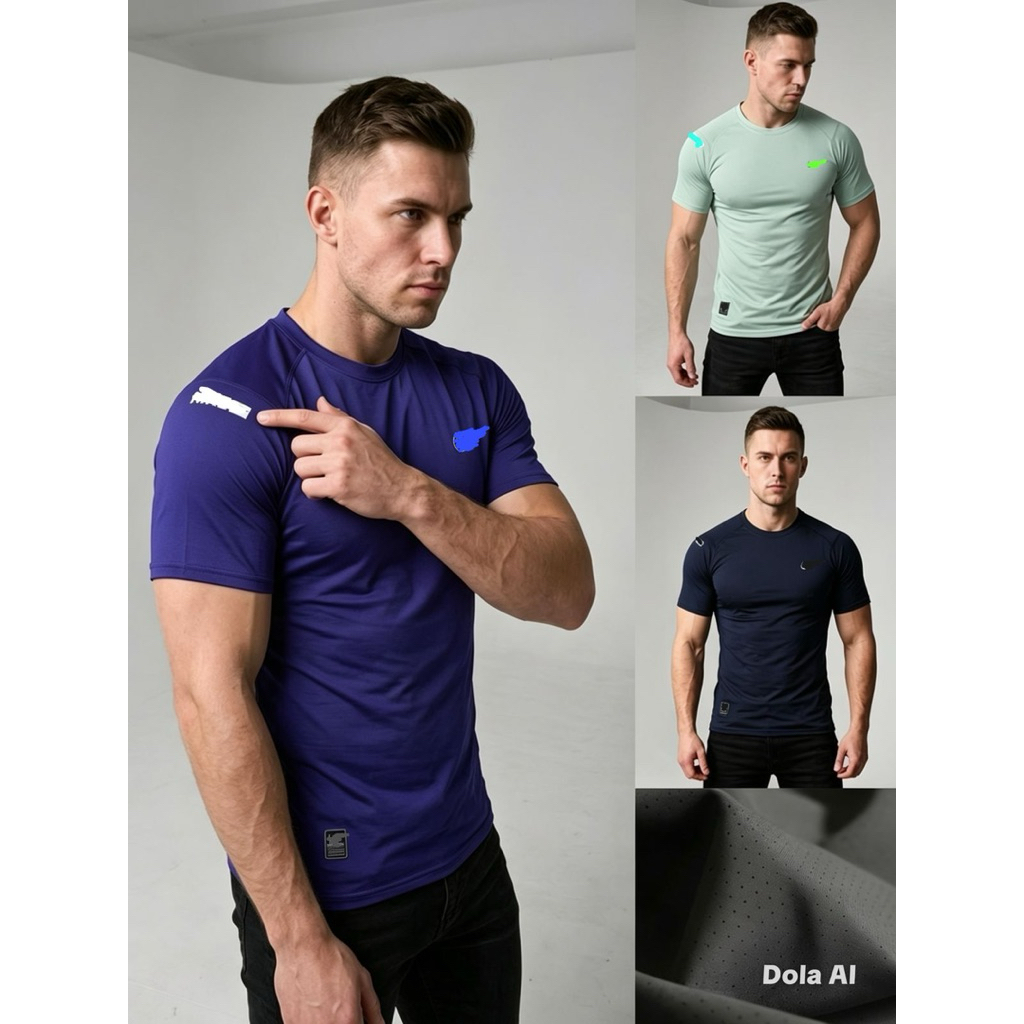 kaos runing gym olahraga