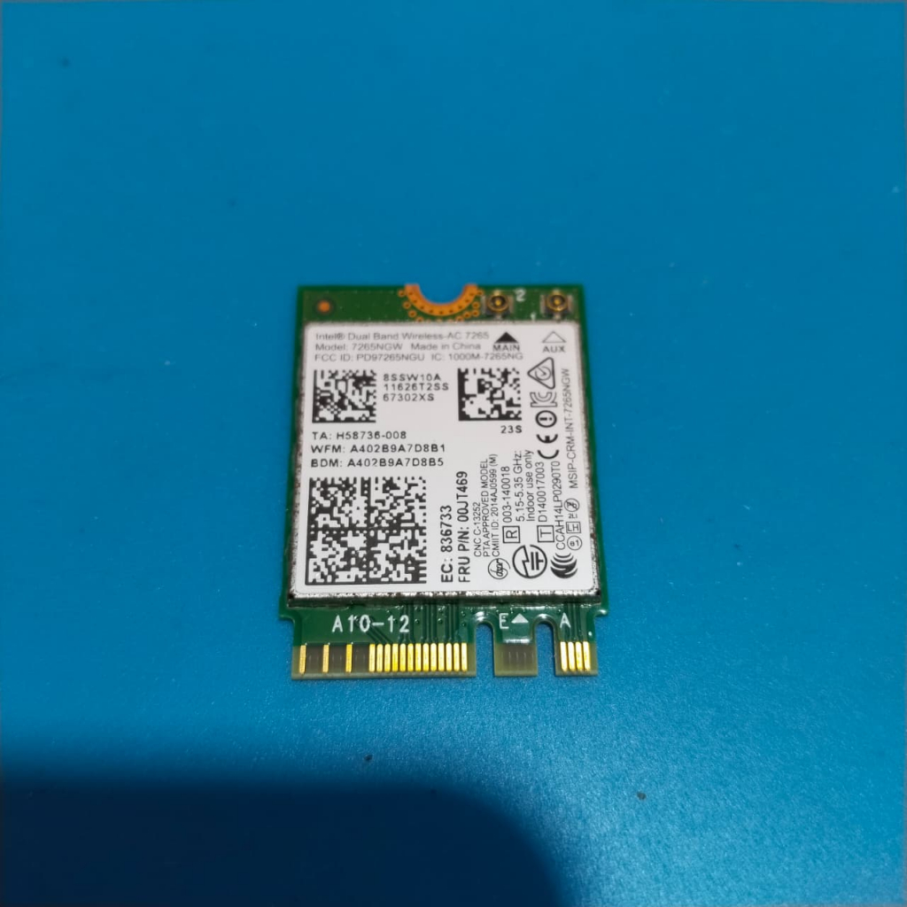 Wificard Lenovo Thinkpad Yoga 11e Normal Tested Seken Original [ wifi card second ]
