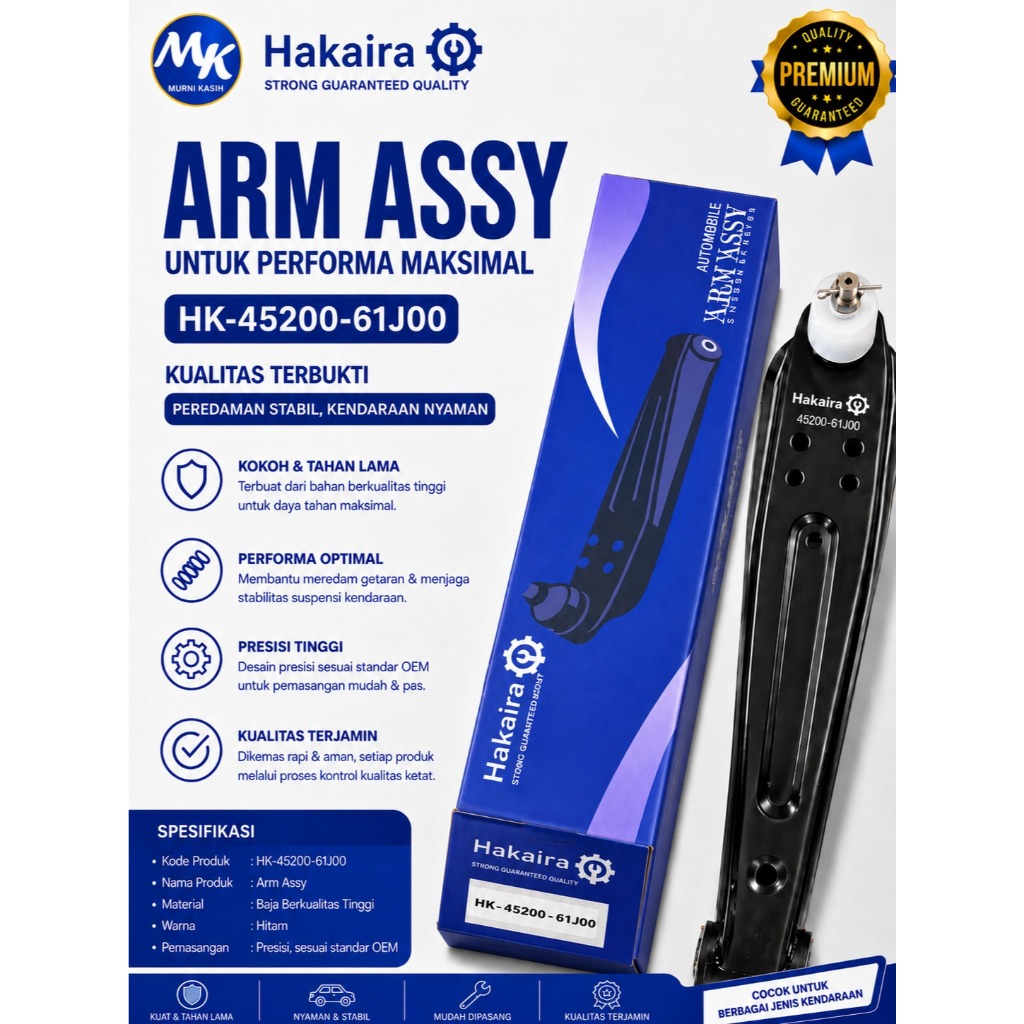 LOWER ARM / BALL JOINT / SAYAP SUZUKI FUTURA/APV, APV ARENA, MEGA CARRY ORI 45200-61J00