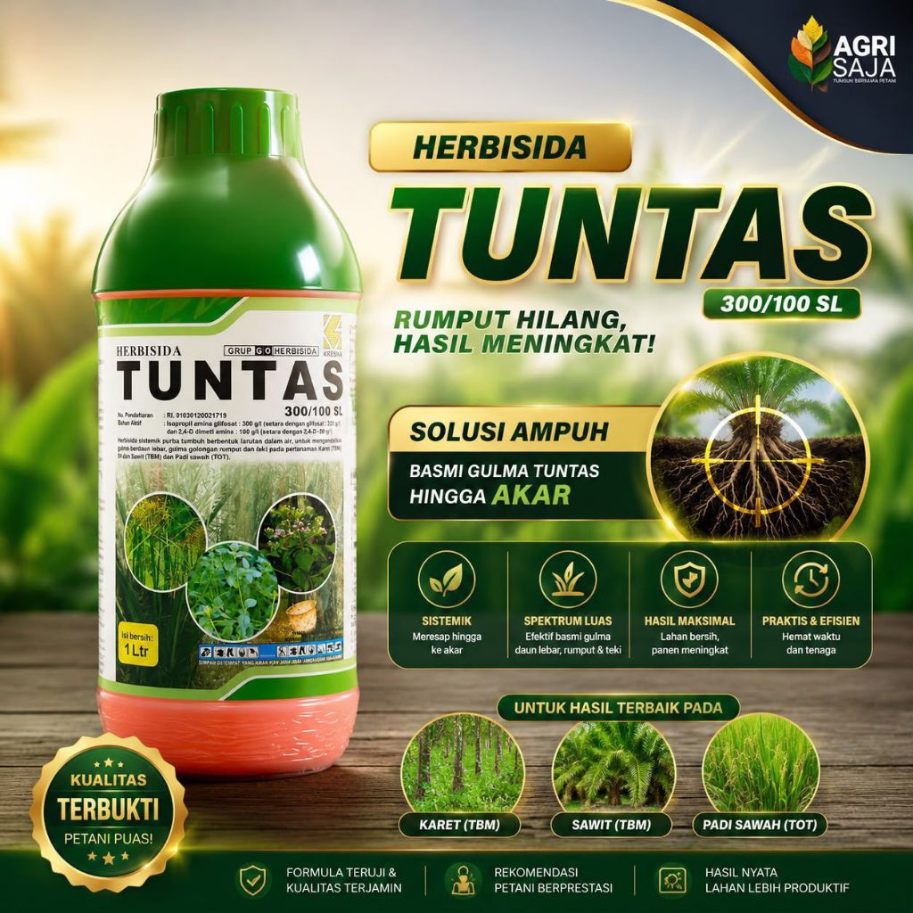 Herbisida TUNTAS 1liter