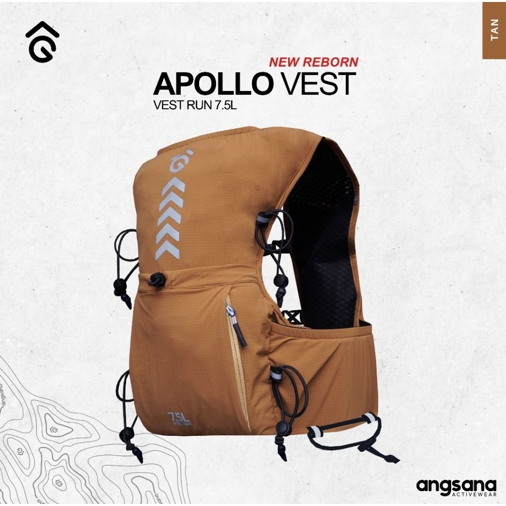 Vest Trail Running Angsana series APOLLO Hydropack access