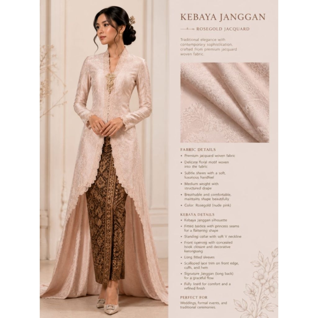 Kain jacquard emboss motif
