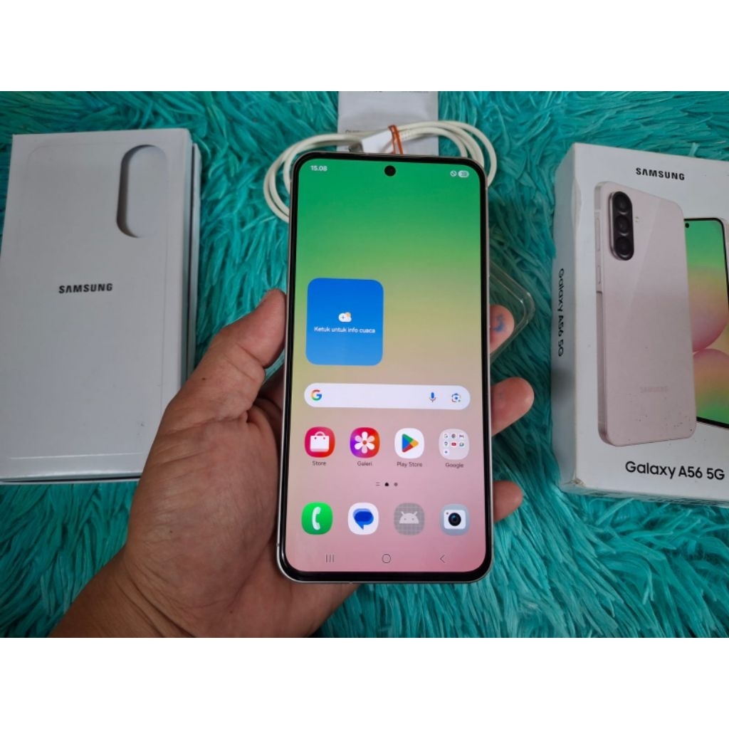 SAMSUNG A56 12/256 BEKAS ORIGINAL SECOND