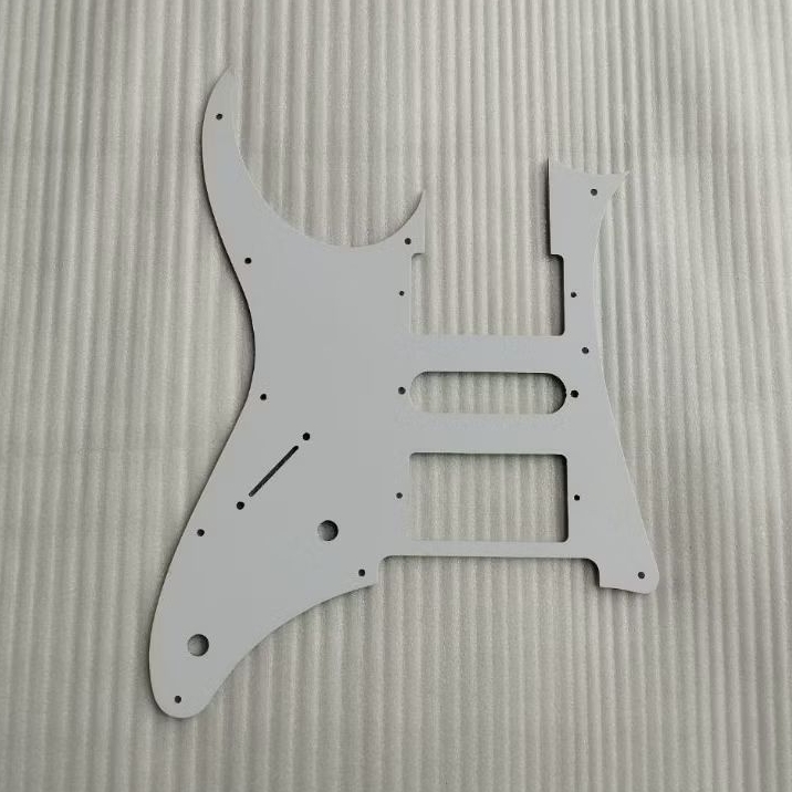 Pickguard 3 Ply Original Gitar Ibanez JEM RG Kidal Lefty HSH Putih White Electric Guitar Part