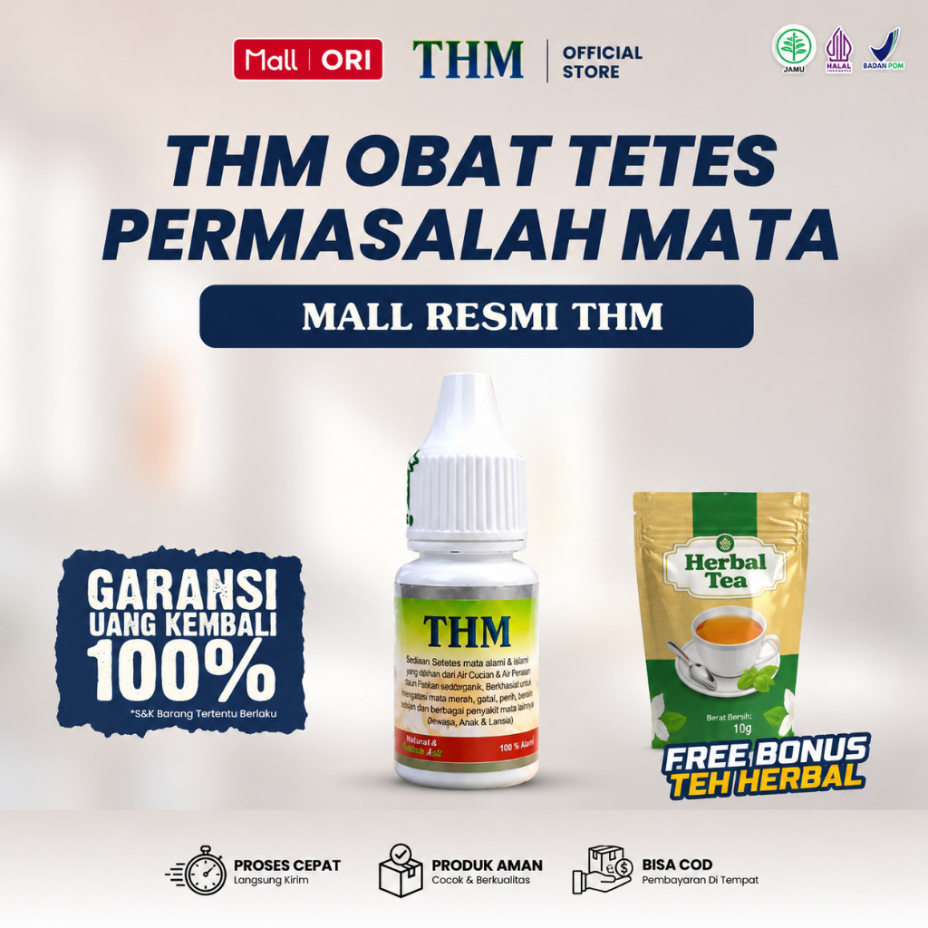 THM Obat Herbal Mata THM Original Tetes Mata THM Naturaid