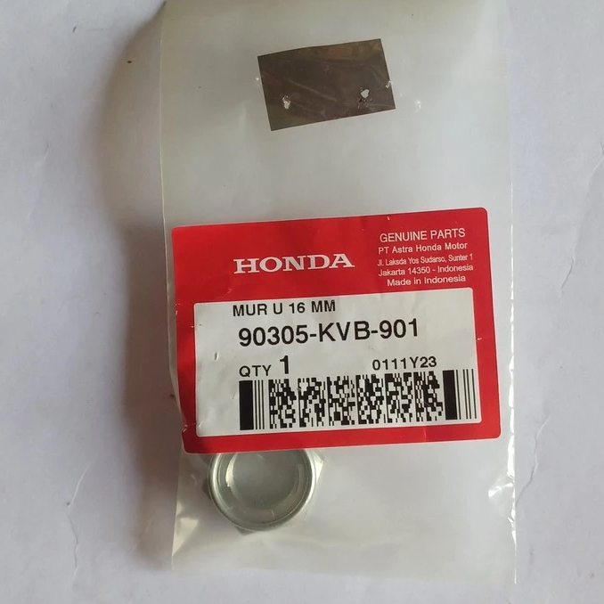 90305KVB901 Mur As Roda belakang Matic original ahm 90305-KVB-901