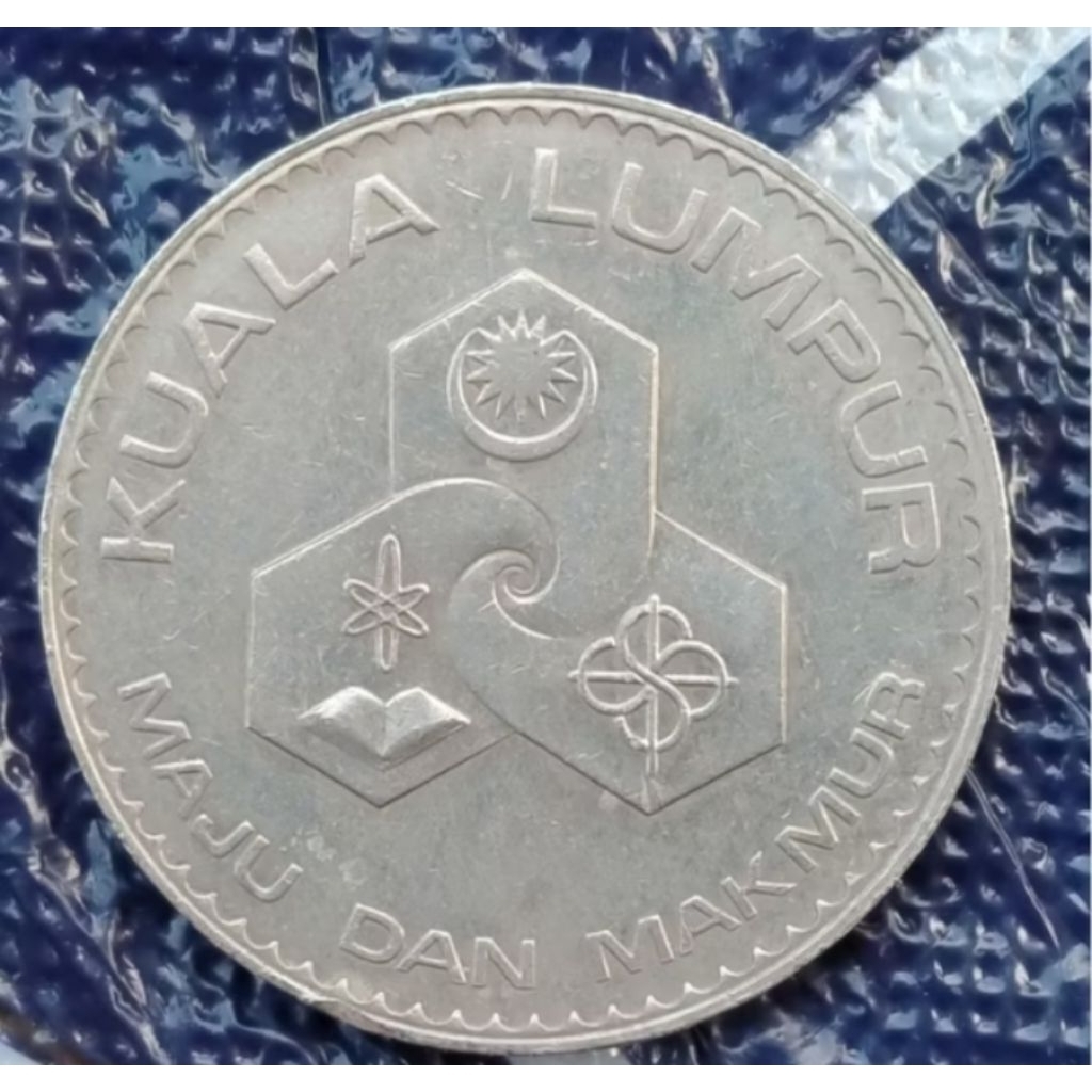 Uang Koin Kuno Malaysia 1 Ringgit 1972
