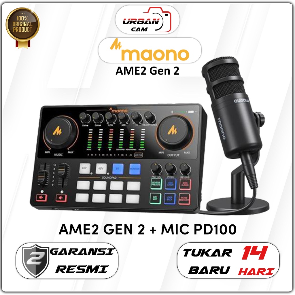 MaonoCaster E2 Gen2 / MAONO AME2 Gen 2 Maonocaster Live Streaming & Portable Podcast Console