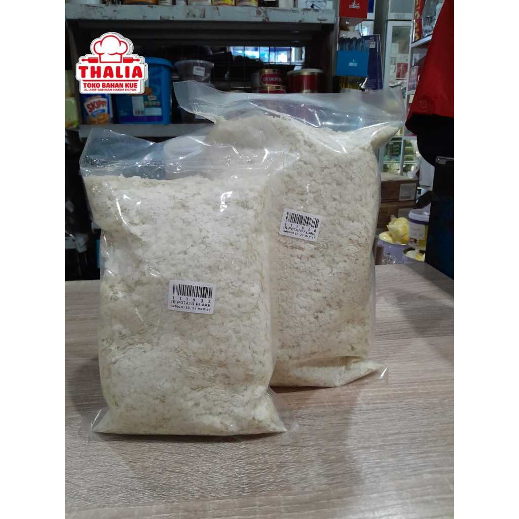 ISCON BALAJI POTATO FLAKE/SERPIHAN TEPUNG KENTANG 500GR UNTUK CAMPURAN ADONAN ROTI/DONAT, PERKEDEL D