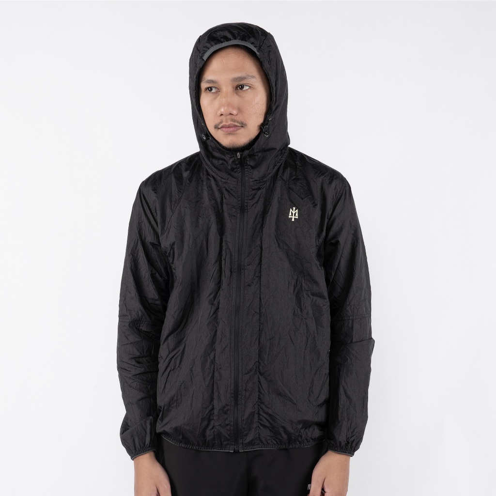 ROSTOV Clandestine MATERNAL DISASTER LIGHTWEIGHT FOLDABLE JACKET RUNNING GYM WORKOUT CYCLING JAKET L