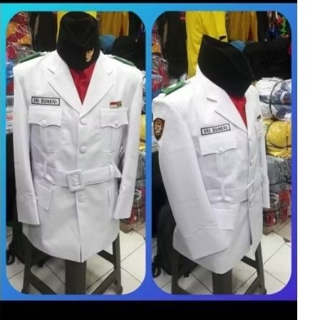 Baju Pdu Paskibra Pria bahan carmila / Baju Pdu Paskibra Wanita / setelan Baju PDU Paskibra Pria/ At