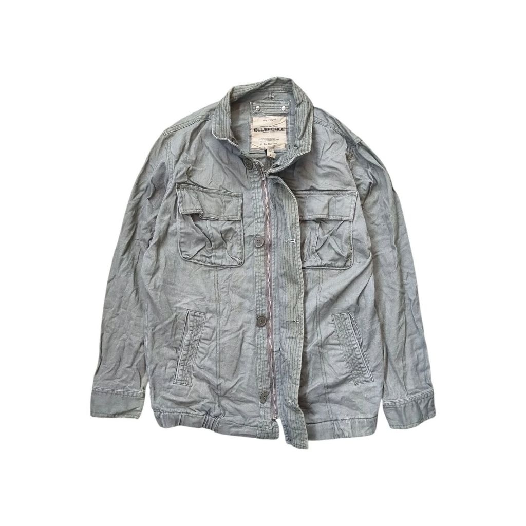 G. FORCE - Jaket Parka Military Hijau Army Size L