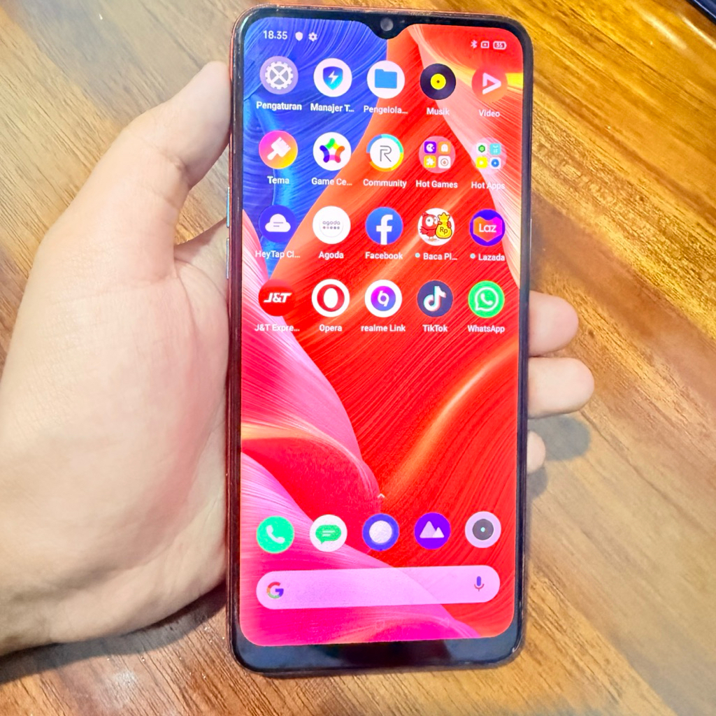 REALME C3 3/32 HP SECOND BERKUALITAS ANDROID MURAH