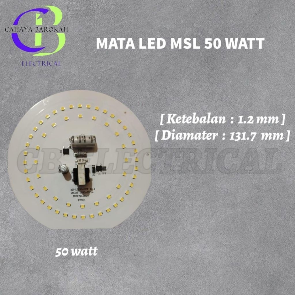 mata LED AC 50watt msl