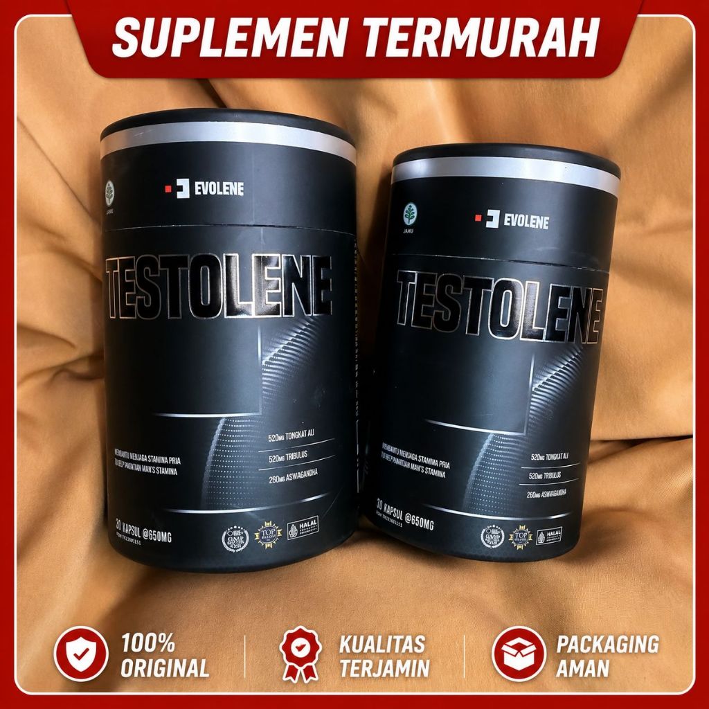 Evolene EVOBOOST TESTOLENE Evo Boost Testolene 60 kapsul 30kapsul Testosterone Testo Booster caps BP