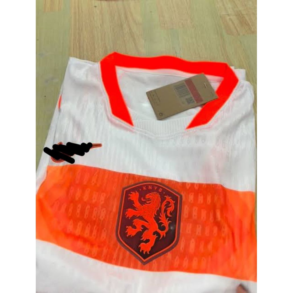 Jersey Belanda away 2026 player issue