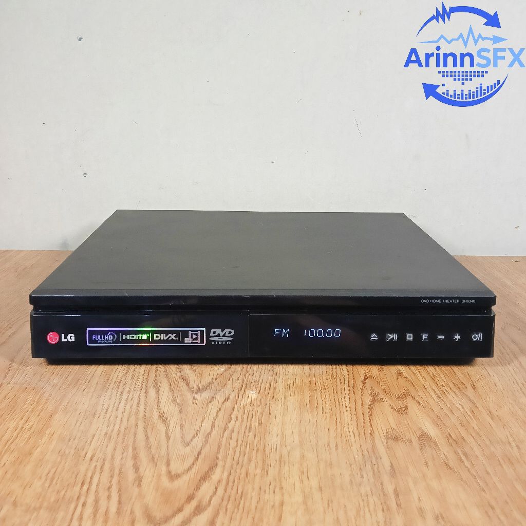 2.1 Ampli DVD home theater LG dh6340F bekas normal