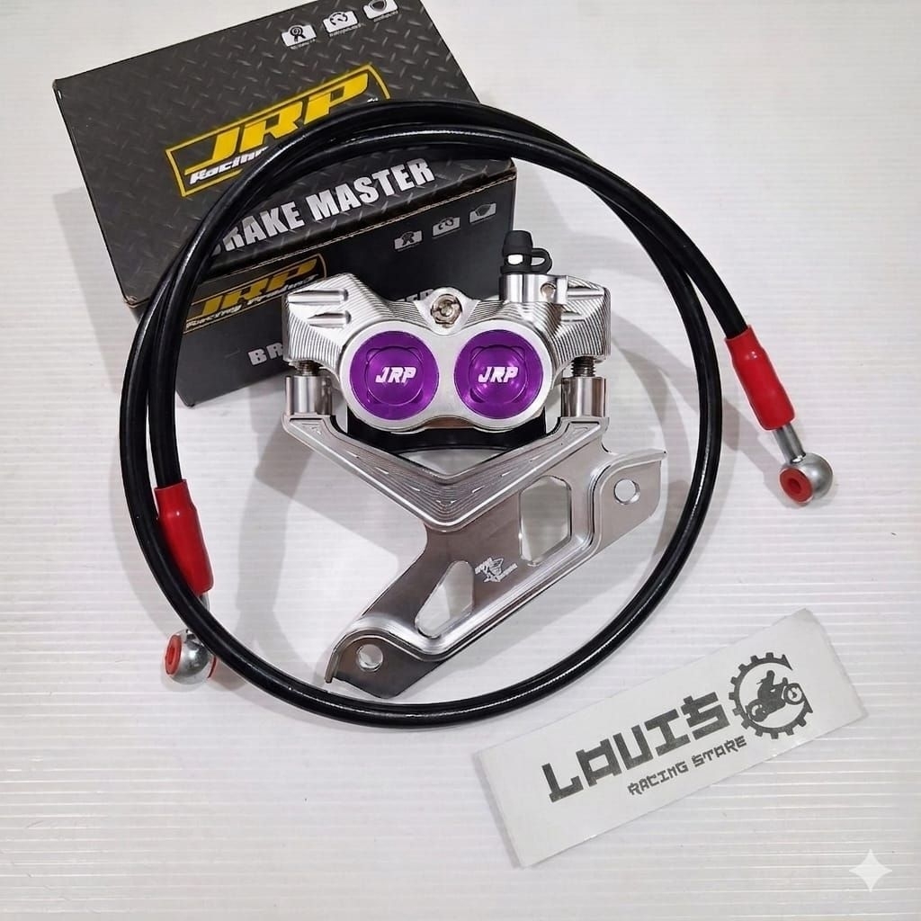 breket plus kaliper formula JRP kharisma / supra / wave old untuk piringan 300mm