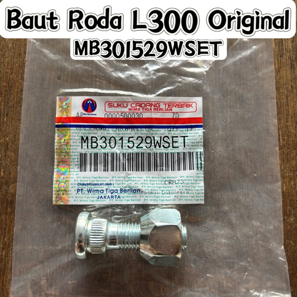 baut roda l300 original WTB MB301529WSet (harga perbiji) / mur roda l300 original / baut roda l038 o