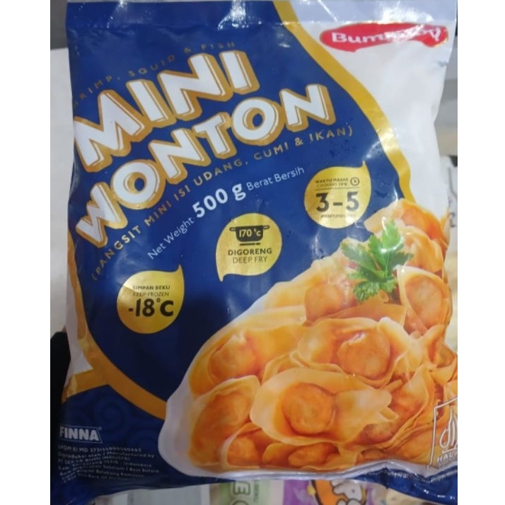 Pangsit Mini Wonton Bumifood 500 gram