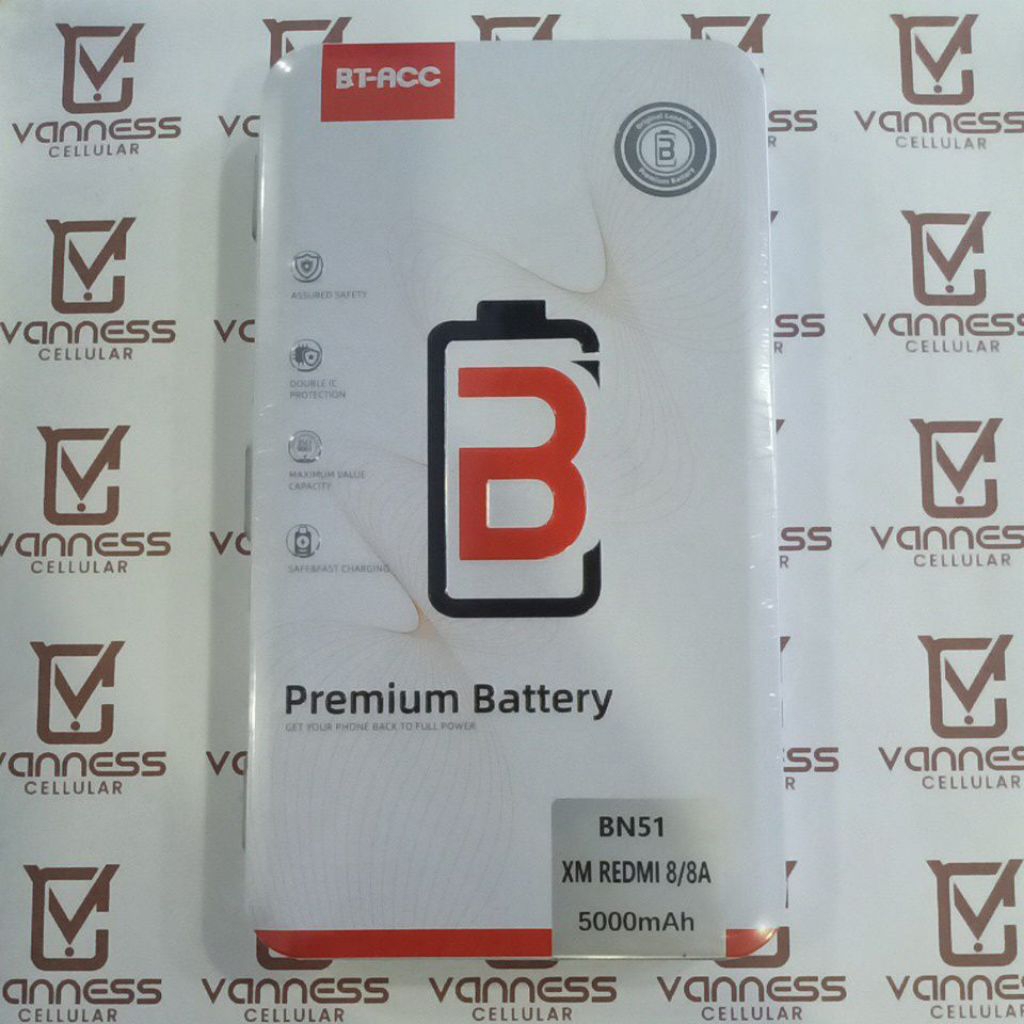 BATERAI PREMIUM DOUBLE IC BN51 XIAOMI REDMI 8 / REDMI 8A / REDMI 8A PRO