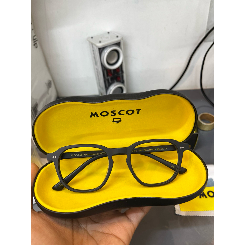 kacamata frame moscot bilik original Kacamata Lensa Photokromic Bluecromic Antiradiasi Blueray Minus
