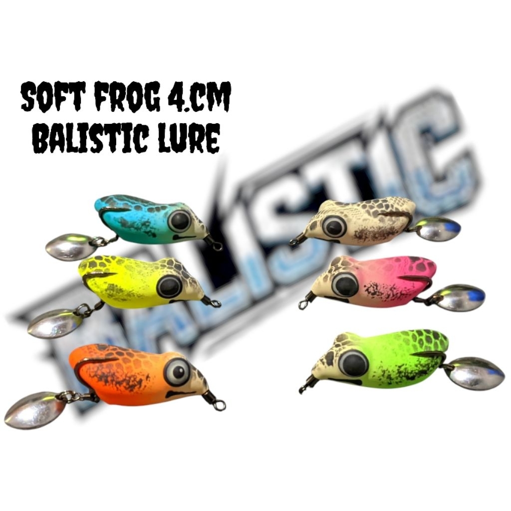 SOFT FROG 4.CM BALISTIC LURE // JUMP FROG SOFT FROG SOFROG